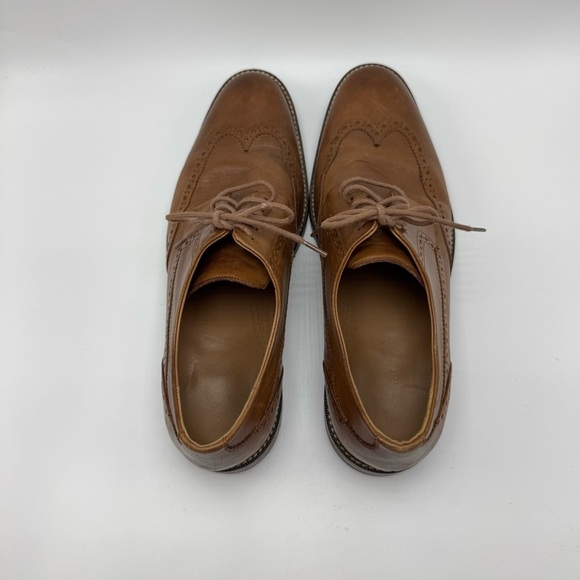Cole Haan Warren Wingtip Oxford Dress Shoes Men’s Size 10 Brown Leather Classic main image 6